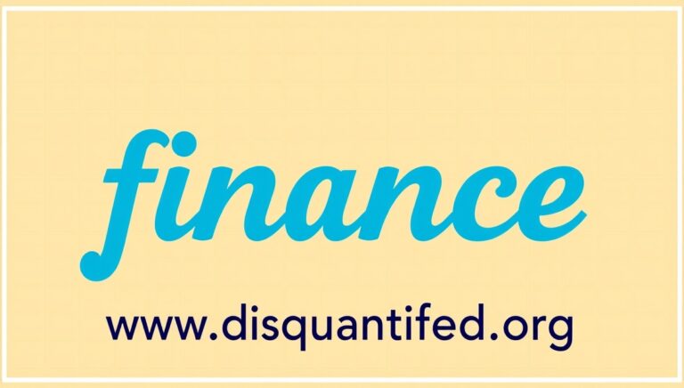 finance www disquantified .org